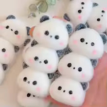 Cute Panda Head Squeeze Toy Relief Pressure Slow Rebound Panda Pinch Toys Stress Relief Decompression Toy Kids Adult Gift